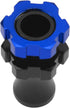 ShareGoo Metal +10mm Extended Wheel Hex Hub Adapter, Compatible with 1/10 Slash 2WD 4X4 RC Car (Blue)