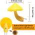 Sensor LED Night Lights for Adults Kids, Cute Mushroom Night Light, Plug in Wall Lamps for Bedroom, Bathroom, Toilet,