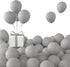 KALOR Grey Balloons, 100 Pcs 5 Inch Mini Matte Latex Balloons for Balloon Garland Arch, Birthday Decoration, Wedding