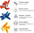 ,12PCS SetBuilding Sets Party Favors for Kids Goodie Bags Mini Building Blocks Ocean Animal, Sea Creatures Building
