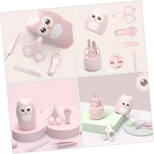 Set Toddmomy Portable Boy Girl Nail Clippers Safe Nail Scissors Boy Girl Manicure Kit with Storage Case Lightweight