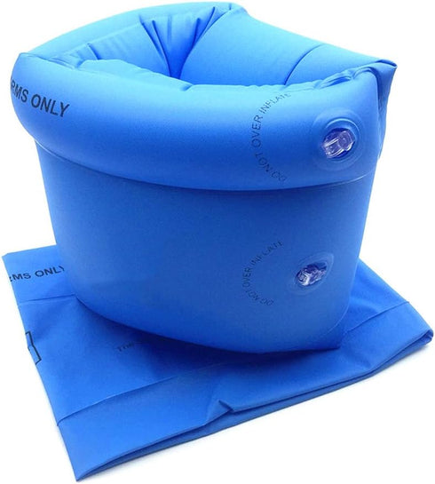 Inflatable Arm Bands Floatation Sleeves, Water Wings Swimming Arm Floats for Adults and Kids