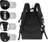 Hsnar Backpack Cow Print Waterproof Diaper Bag Large Capacity Baby Bag with Stroller Straps, Multi-Pocket Diaper Bag