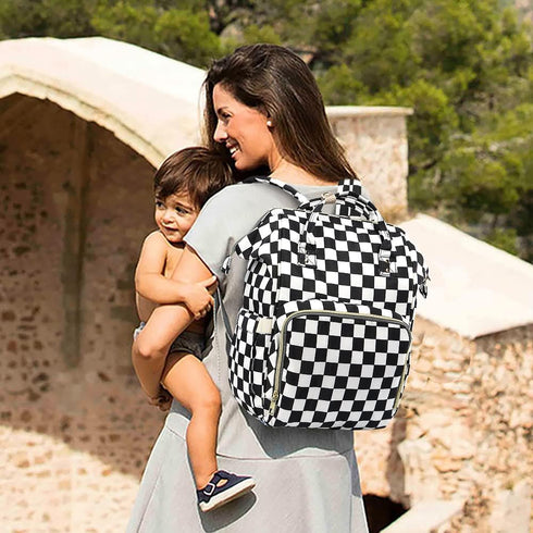 LIMHOO 3 1 Backpack, in Diaper Bag Multifunction Large Baby Bags with Changing Pad & Stroller Straps, Waterproof Nappy