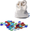 WE Games Replacement Glass Mancala Stones, Assorted Colors