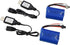 2 Pack 7.4V 1100mAh 8.51Wh SM-2P 2 H101 H103 2 Blomiky Li-ion Rechargeable Battery with Plug and Charger Cable fit