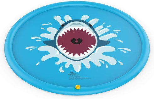 Jasonwell Splash Pad Sprinkler/Play Mat for Kids, Outdoor Inflatable Water Toys for 18+ Months