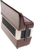 Dselvgvu Miniature Accordion with Case, Collectible Musical Instrument Replica for Dollhouse Decoration (Red)