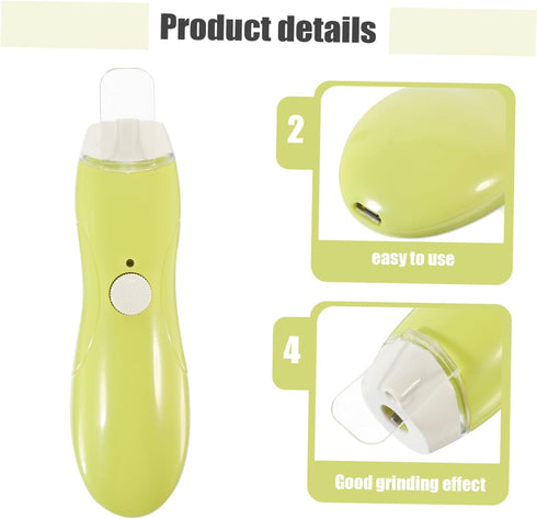 Set Trimmer Rechargeable Nail Clipper Electric Nail Clippers for Baby Adults Boys and Girls Portable Nail Clipper