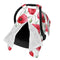 CQMZJHU Poppy Flowers Baby Car Seat, Rain Shelter, Multifunctional Nursing Cover for Newborns,