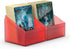 Ultimate Guard Boulder 100+ Classic Deck Case for 100 Double-Sleeved TCG Cards, Ruby, Secure Storage