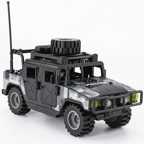 Armored Vehicle Building Block Military Vehicle Building Toy for Age 6 7 8 9 10 11 12+, Army Battle Brick, military Car Model Toys Gifts for Boys (4 styles)