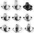 QXCIVR 19x22) Drawer Lock Cabinet Drawer Locks Furniture Hardware Desk Wardrobe Bedside Bookcase Lock(Autolock