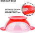 Berry President Baby Bowls with Suction Base, Spill-Proof Lid, Temperature-Sensing Spoon, Pack of 3 for Toddlers