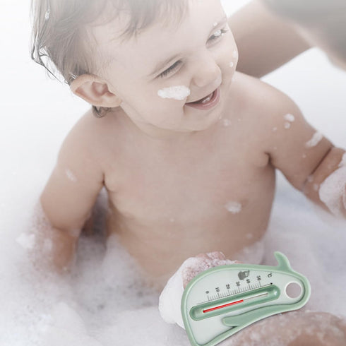 Toddmomy Bath Thermometer for Infants, Penguin-Shaped Cartoon Water Temperature Gauge, Safe Floating Tub Thermometer