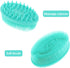 Baby Silicone Body Bath Brush Cradle Cap Brush, Soft Hair Massage Brush for Newborns, Toddlers, Kids