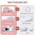 PILLANI Nursing Pillow, Breastfeeding Pillows for Enhanced Safety & Comfort for Mom & Baby, Removable Cotton Cover