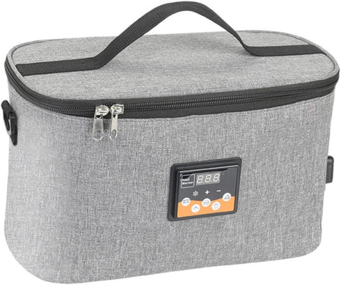 BESTOYARD Electric Bottle Warmer Tote Bag Portable Heating Bag for Car Breast