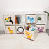 CLCROBD Foldable Animal Cube Storage Bins – Fabric Toy Box/Chest/Organizer for Kids Nursery, 13 inch (Fox)