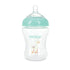 3-Pack 0+ 8oz, 3 Pack Set: Nuby Infant Feeding Bottles with Slow Flow Breast Size Silicone Nipple: Months, Delicate
