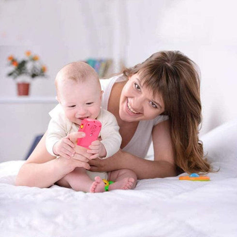 HOLA Baby Cell Phone Toy for 1 Year Old Girl, Lights Music Play Kids Phone for Toddlers, Baby Toys 12-18 Months