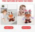 Zhenfala Dancing Cow Toy for Babies - Electric Musical Plush Cow with Fun Songs & Moves, Interactive Baby Toy for Baby