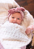 Cozy 30 40 inch) BUTTZO Baby Blanket for Boys Girls Toddlers,Fuzzy Soft Warm Minky Dot Receiving Blanket,Baby Newborn