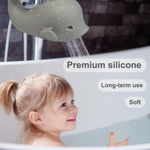 Bath Spout Cover, Faucet Cover Baby Protector Bath Tub Faucet Cover Protector for Kids, Silicone Bathtub Spout Cover