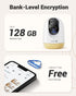 MUBVIEW 5G WiFi Indoor Security Camera, Pet Camera with Phone App, 2K Night Vision, Auto Tracking, 2-Way Audio, Local &