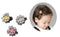 FANCYBABY Cat Design Hair Clips, 3 Count Snap Clips for Girls & Toddlers, Pink, Gold, Silver