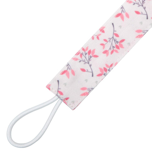 Babygoal Floral Pacifier Clips, 6 Pack Pacifier Holder Clips for Boys and Girls, Fits Most Pacifier Styles, Teething