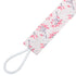 Babygoal Floral Pacifier Clips, 6 Pack Pacifier Holder Clips for Boys and Girls, Fits Most Pacifier Styles, Teething