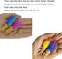 20 Pcs Miniatures Mini Lucky Troll Dolls with Chromatic Hair PVC Tiny Action Figures 80s' Vintage Good Luck Dolls Kids Troll Dolls for Collection Birthday Gifts Party Favor for Kids…