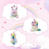 Yaozyety 3-8 Unicorn Plush Shoulder Magnet Stuffed Animal Toys, Cute Plushies Gift Present for Years Old Girls, Costume