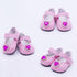6 Pairs Hot Pink Doll Shoes Set for 18 Inch Dolls - Boots, Slippers, Sandals, Accessories