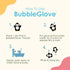 Mommy Set 2 TruKid BubbleGlove, Bath Wash Gloves-Sponge - Hand Puppet for Kids & Toddler, Bath Sponge & Baby Washcloth