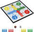 Ludo Game Board Set - 9.5” Magnetic Folding Travel Classic Strategy Game for Kids & Adults