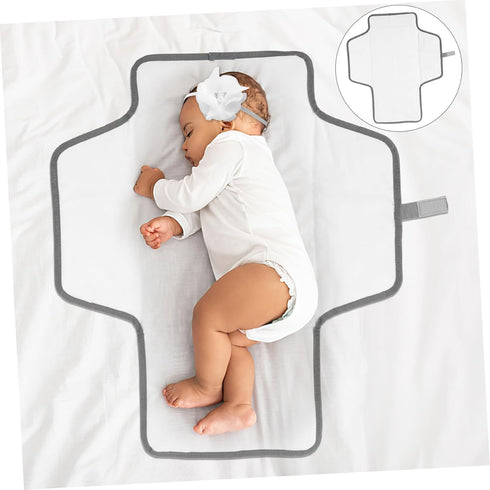 TOYANDONA Reusable Changing Pad Cover for Portable Diaper Changing Mat Stylish Print for Travel and Daily Use Keeps