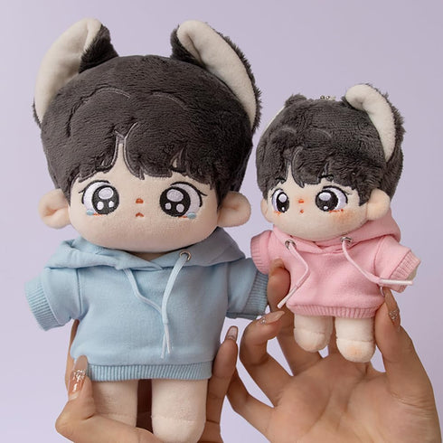 niannyyhouse 20cm Plush Doll Clothes - Elastic Solid Sportswear Suits, Soft Stuffed Toy Dress Up Accessories