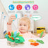Hirger Montessori Toys for Baby 1-4 Years: Fine Motor Dinosaur Toys, Toddler Learning Educational Toys for Birthday Gift