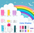 Building Bricks 1000 Pieces Bulk Toys, Kids Building Blocks Compatible with All Major Brands, Accessories with Wheels