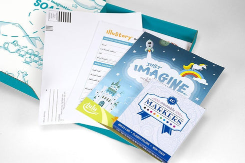 Illustory Book Making Kit in Multicolor