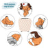 Little Jump Multi-use Baby Carseat Cover, Breathable Nursing Cover, High Stretchy Infant Carseat Canopy, Stroller