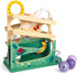 Janod Wooden Caterpillar Ball Track - Ages 12+ Months - J08055 for Early Learning