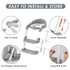 Zieyeen Potty Training Seat with Step Stool Ladder, Toddler Potty Training Toilet for Boys Kids, Potty Chair Adjustable