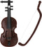 Worlds Smallest Violin Toy, 3.26 Inch Miniature Violin for Dollhouse Accessories, Tiny