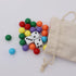 30 5 6 6 Game.(0.55 inches) Wahoo Board Game Replacement Marbles Each of Colors, Dice and a Play Bag for Wahoo Board