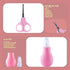 VZAYQUPXY (10 1) Baby Grooming Kit, Baby Essentials for Newborns, Portable Baby Care Kit, Contains Baby Nail Clippers