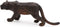 Gemini&Genius Black Leopard Animal Toy, Wildlife Action Figure for Kids, Great Gifts and Room Decoration