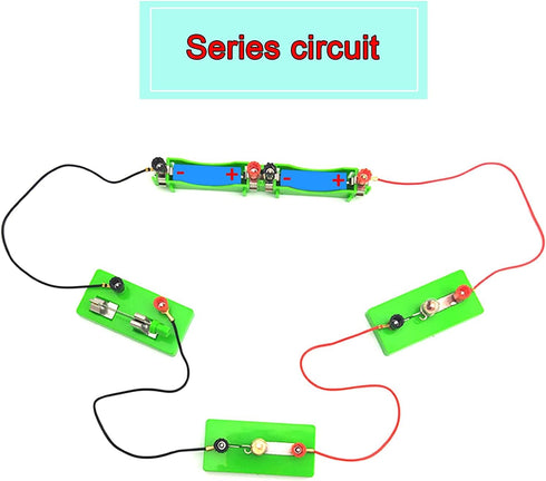 AOMAG Physics Science Lab Learning Circuit Kit, Electricity Experiment Set for Kids Junior and Senior High School